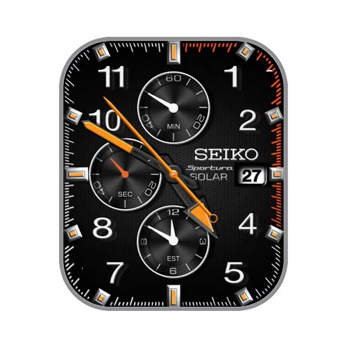 SEIKO精工数字指针表盘