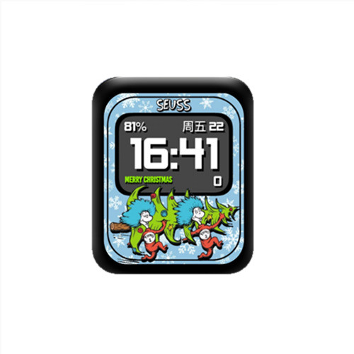 卡通动漫数字表盘