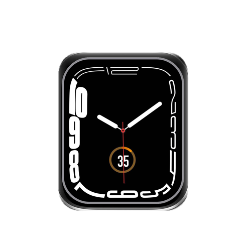 简约数字指针S7表盘