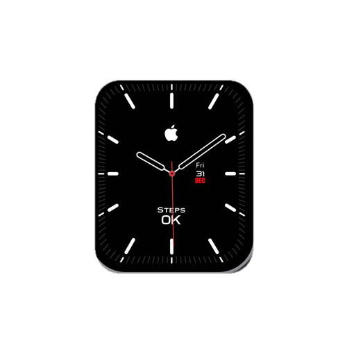 Apple苹果指针简约表盘