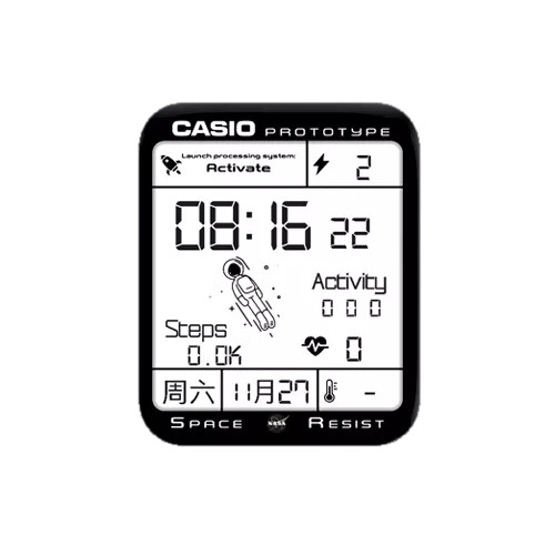 卡西欧太空人NASA