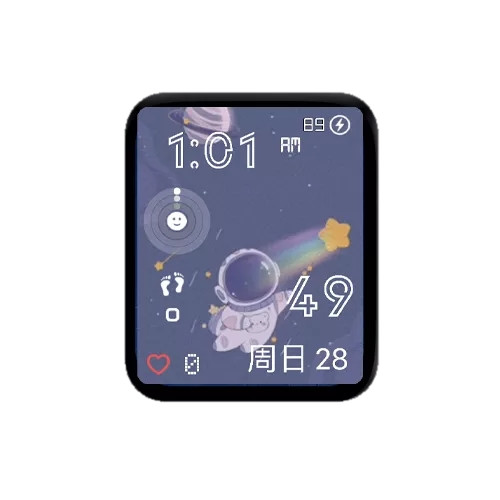 卡通太空人流星