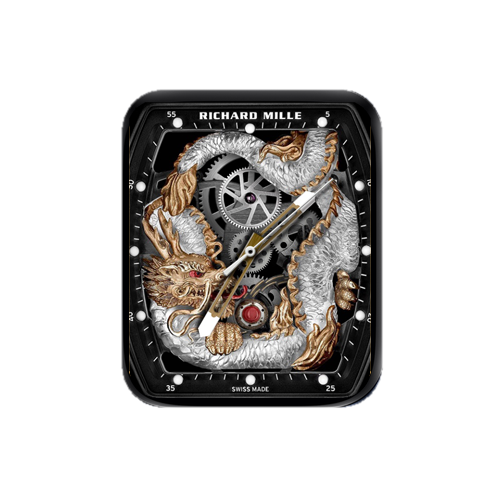 RICHARD  MILLE理查德米勒盘龙指针表盘