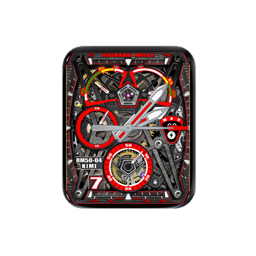 RICHARD  MILLE理查德米勒数字指针表盘