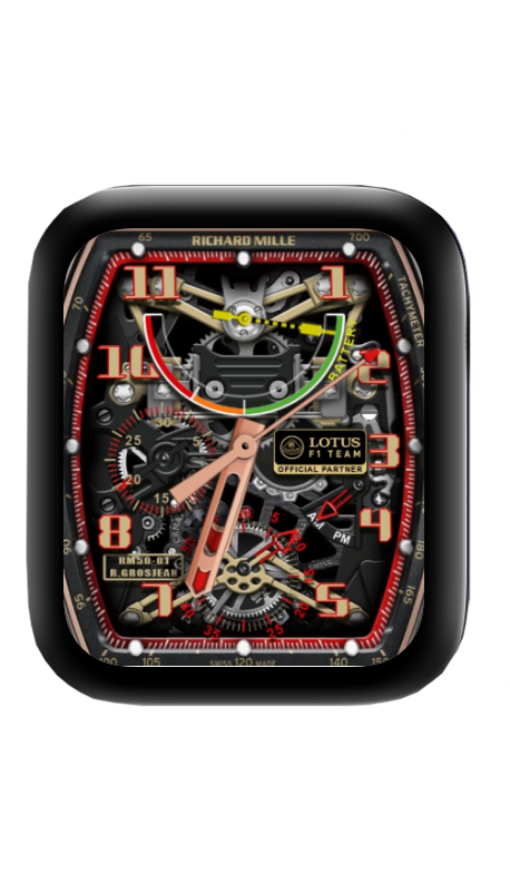 RICHARD  MILLE理查德米勒数字指针表盘