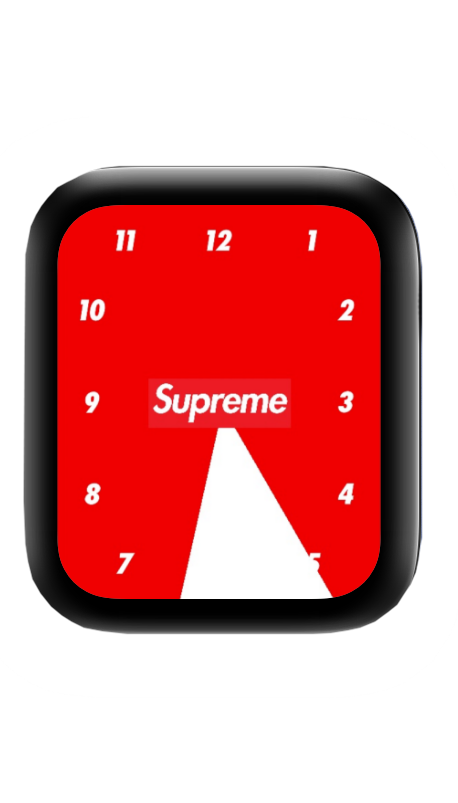 Supreme表盘