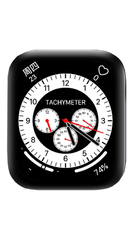 TACHYMETER天梭表盘