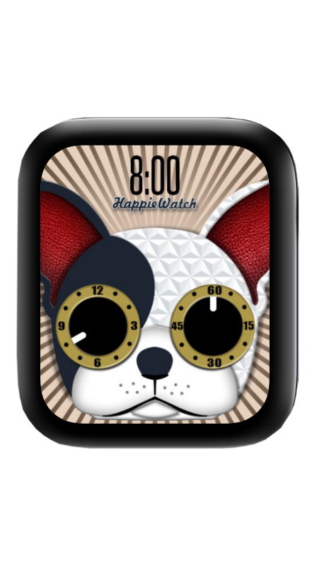 大眼睛小狗表盘