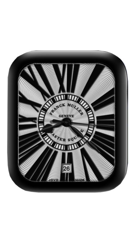 黑白Franck Muller表盘
