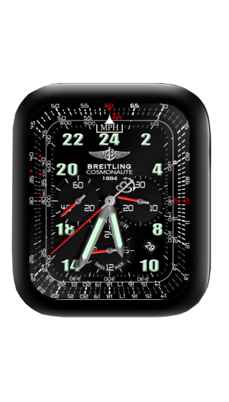 百年灵BREITLING表盘