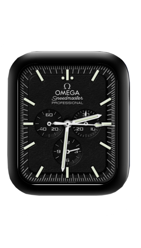 黑色OMEGA欧米茄表盘