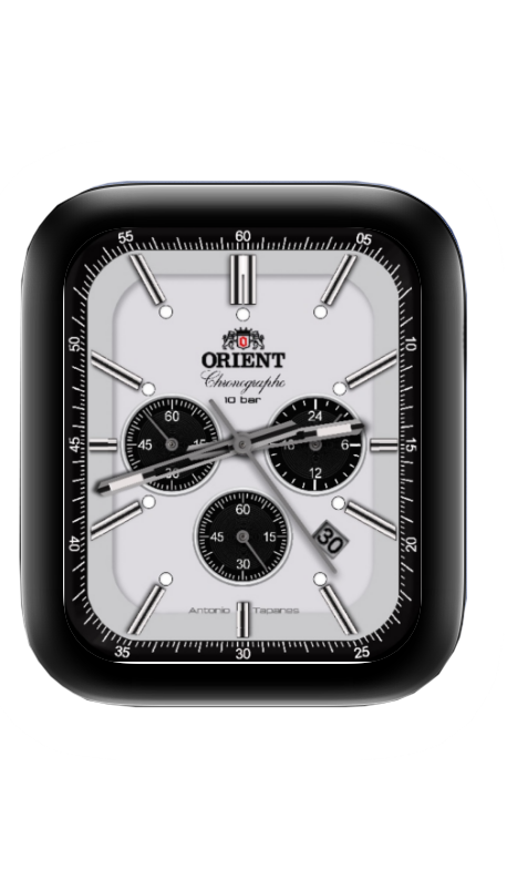 东方双狮ORIENT表盘