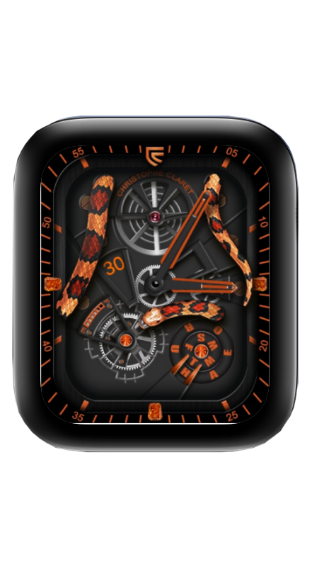 Christophe Claret柯籁天音蛇纹表盘