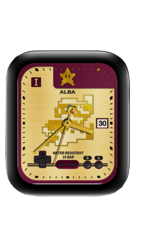 Seiko Mario精工任天堂游戏机表盘