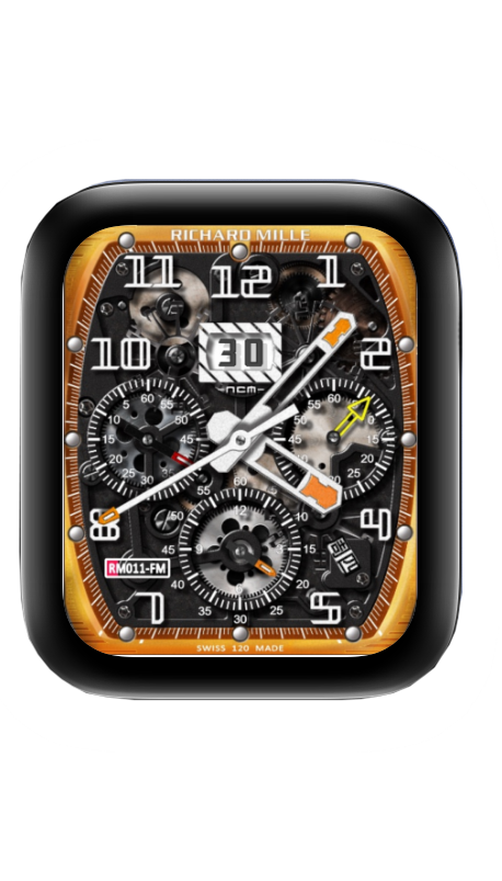 RICHARD  MILLE理查德米勒数字指针表盘
