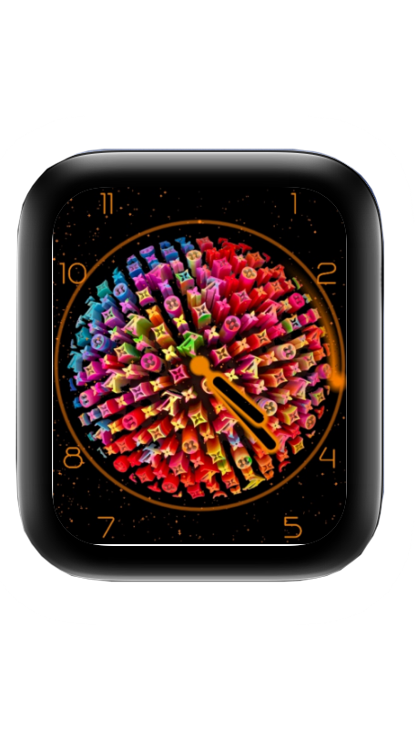 旋转动态LV表盘