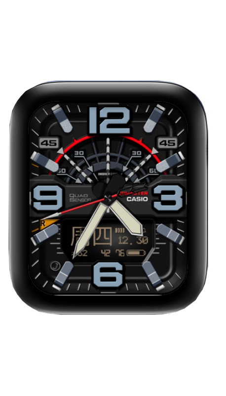 CASIO卡西欧数字表盘