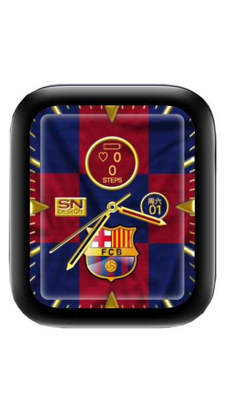 FCB(巴塞罗那足球俱乐部) 表盘