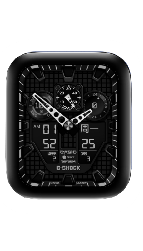 卡西欧CASIO数字表盘