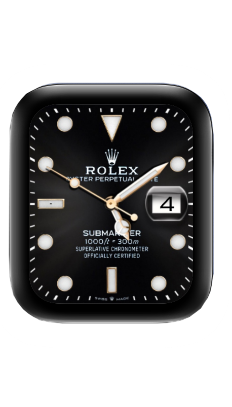 ROLEX黑色劳力士表盘