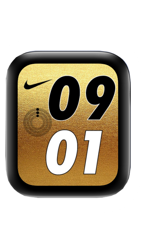 简约金色数字NIKE耐克表盘