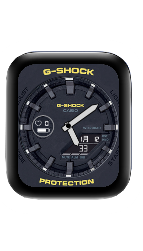 CASIO卡西欧数字表盘