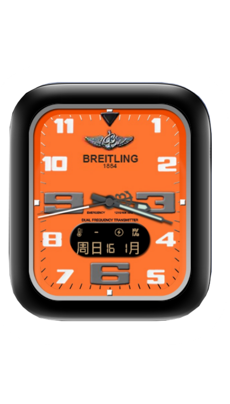 百年灵BREITLING表盘