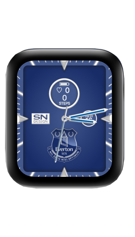 埃弗顿足球俱乐部（Everton F.C.）表盘