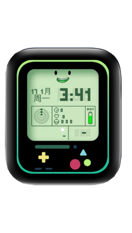 复古游戏机表盘