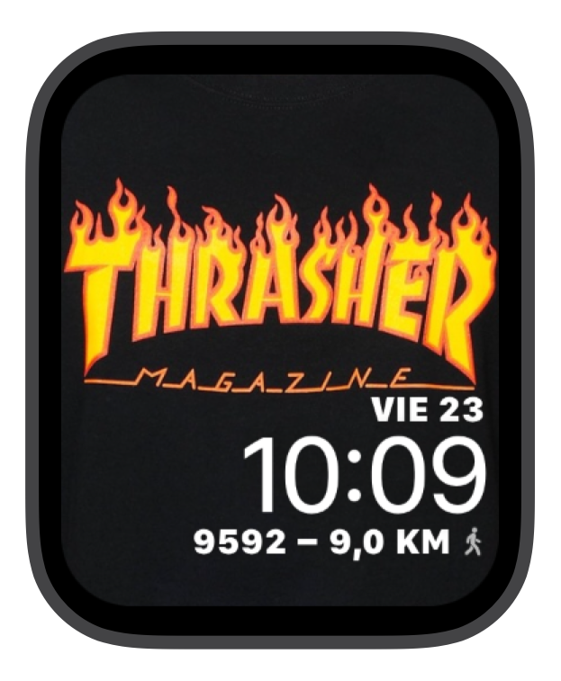Thrasher表盘