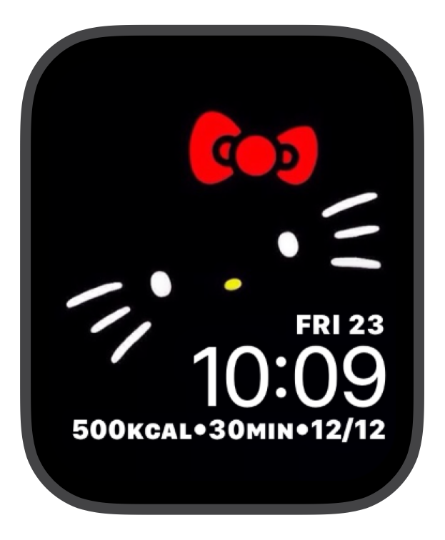 黑色Hello Kitty猫