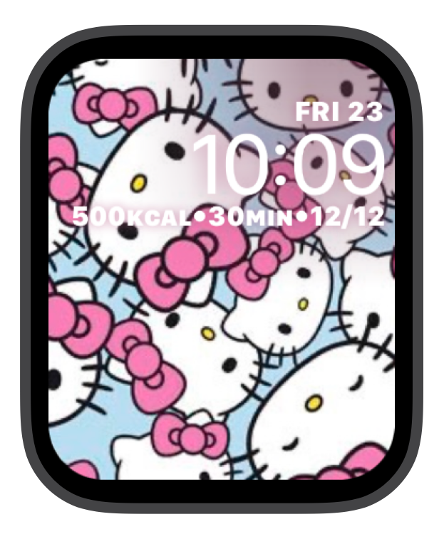 蓝色Hello Kitty猫