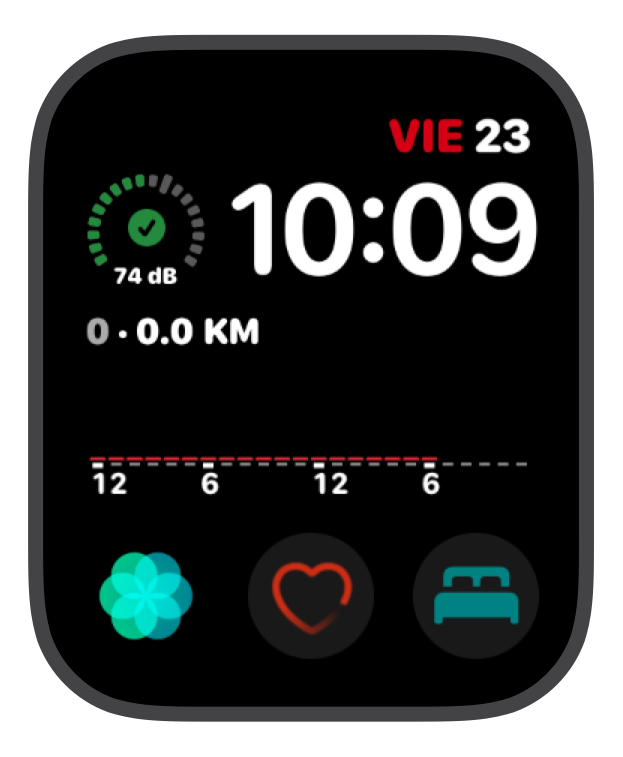 简约数字运动表盘