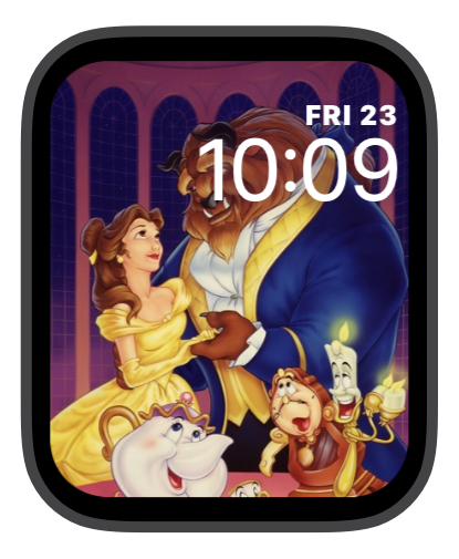 美女与野兽表盘