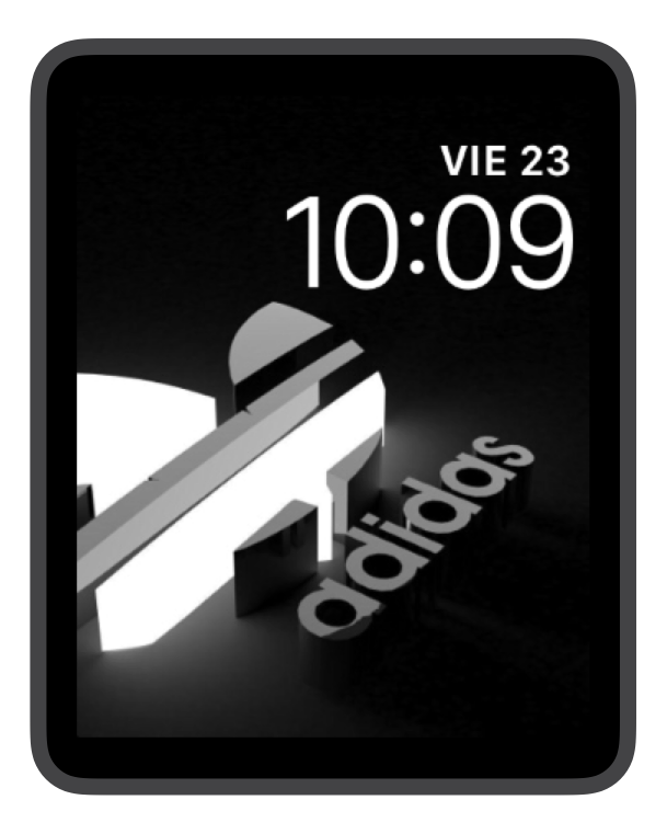 adidas阿迪达斯表盘