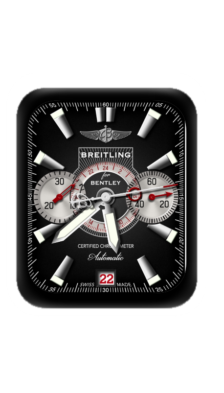 BREITLING百年灵指针数字机械表盘