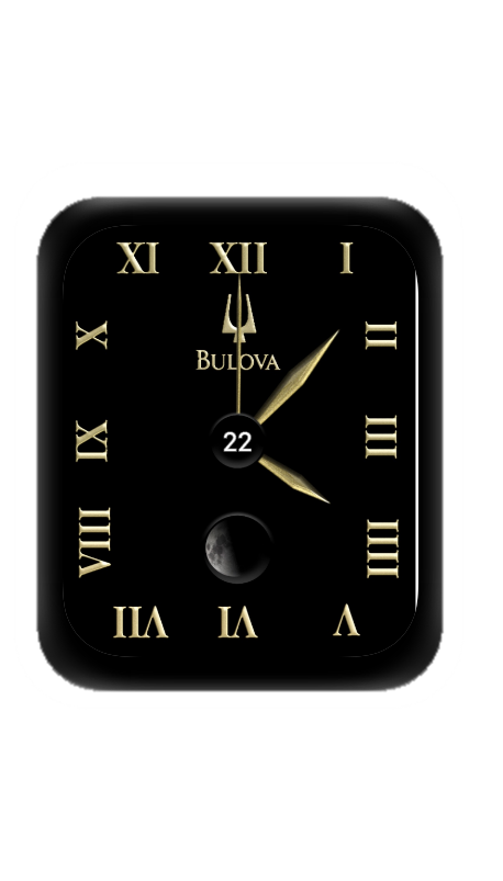 简约BULOVA指针表盘