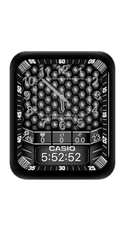 经典CASIO卡西欧数字指针表盘