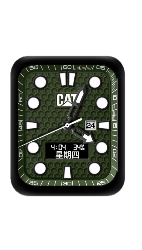 CAT数字指针表盘