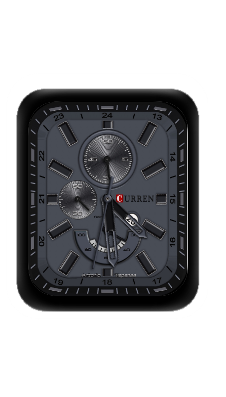 数字指针CURREN表盘