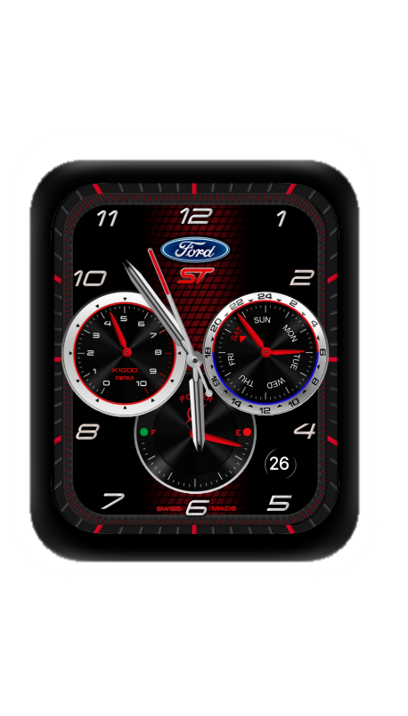 福特指针数字表盘