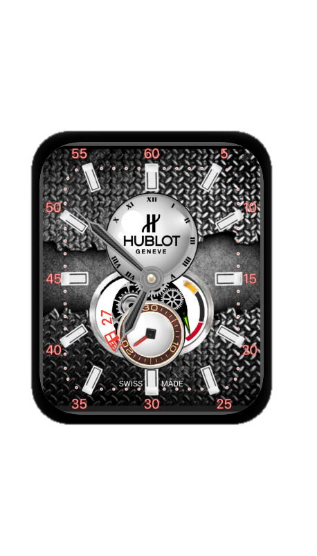 HUBLOT宇舶数字指针表盘