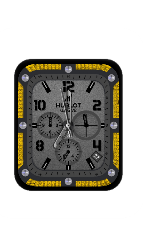 HUBLOT宇舶数字指针表盘