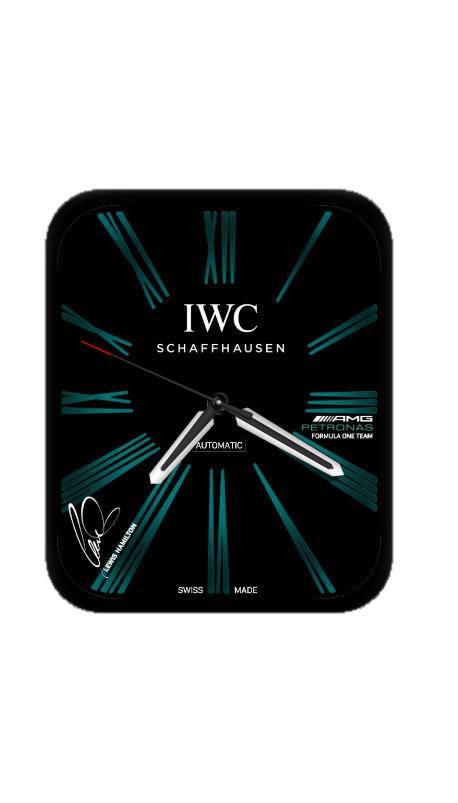 IWC万国指针表盘