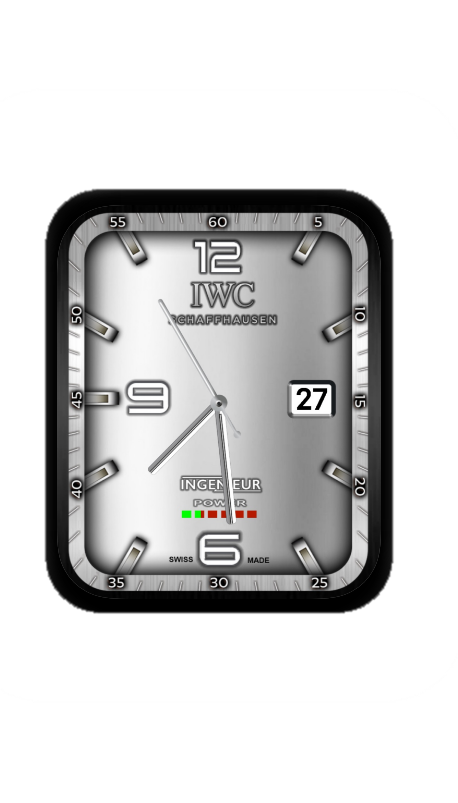 IWC万国指针数字表盘