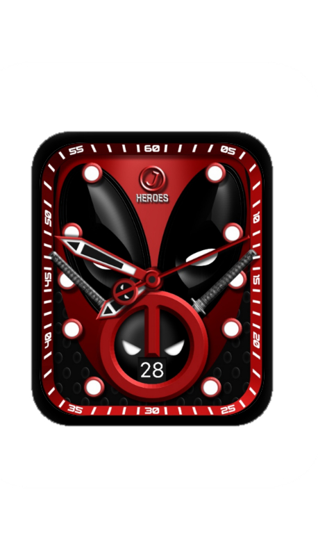 HEROES死侍数字指针表盘
