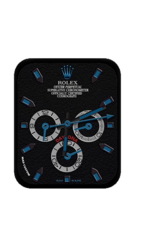 蓝黑色指针ROLEX劳力士表盘