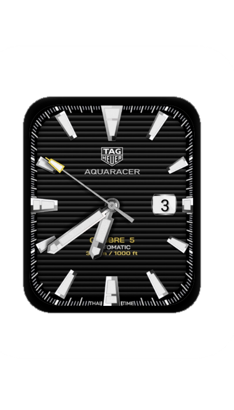 泰格豪雅TAG Heuer简约指针表盘