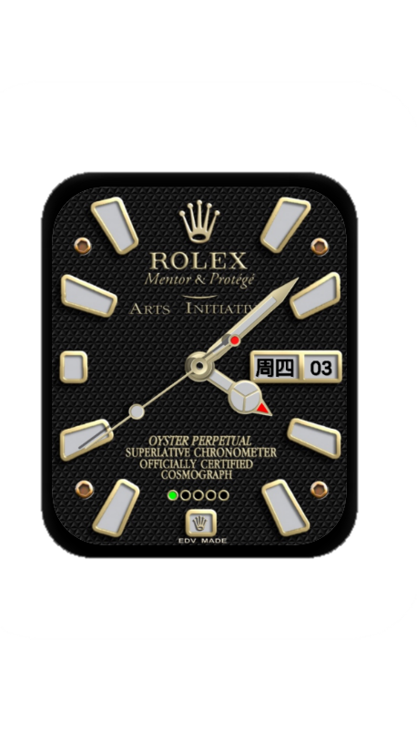 黑色奢华指针ROLEX劳力士表盘