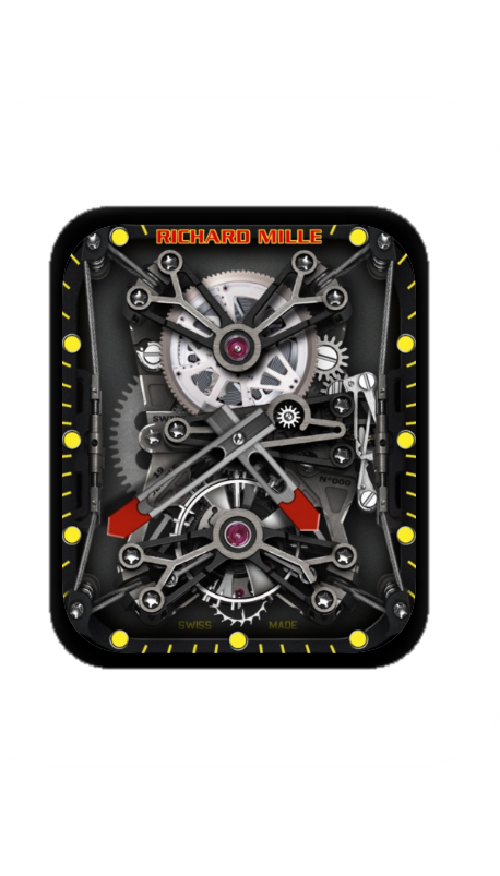 RICHARD  MILLE理查德米勒数字指针表盘